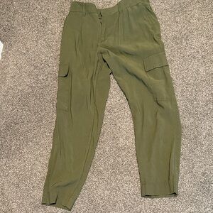 Olive Green Cargo Pants